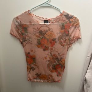 Urban Outfitters mesh t shirt Size XS